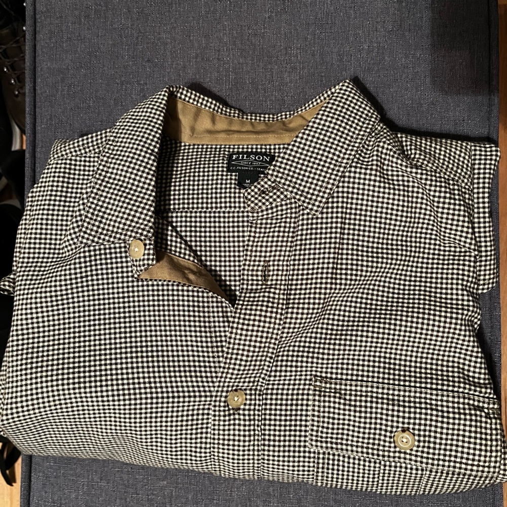 Filson Mens Long Sleeve Button Up